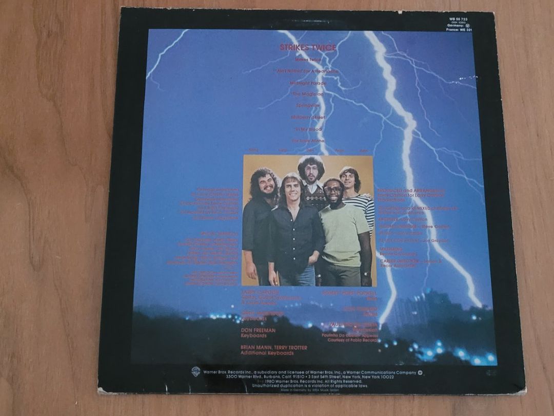 Vinyles: LP  Larry Carlton – D'occasion à Martigny par MZ-67 1