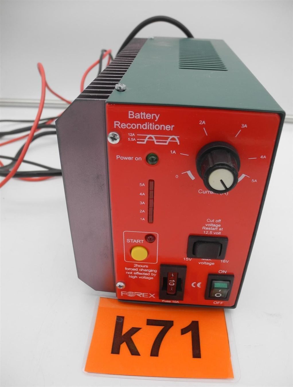 Caricabatterie: Forex Battery Reconditioner, Nr. k71 – Usato da Kottwil venduto da Crazyrolf 1