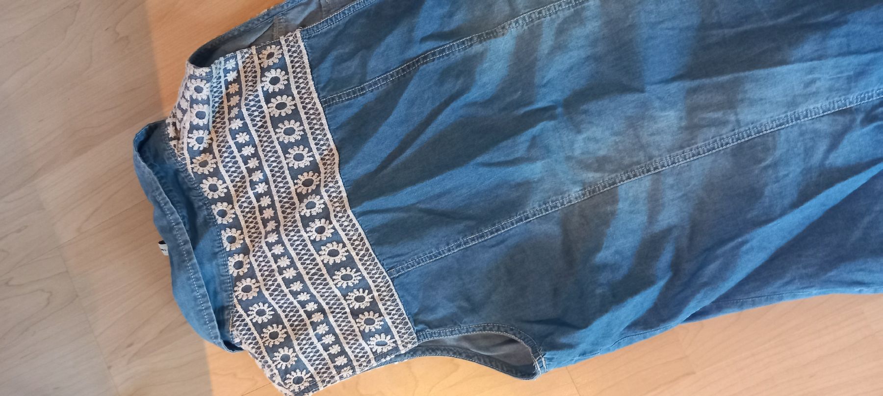 Stradivarius Blusen: Jeansbluse von Stradivarius, Grösse S, Toä – Gebraucht aus Rebstein von bestforyou 2