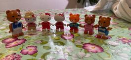 7 Figuren Set Hello Kitty & Bär