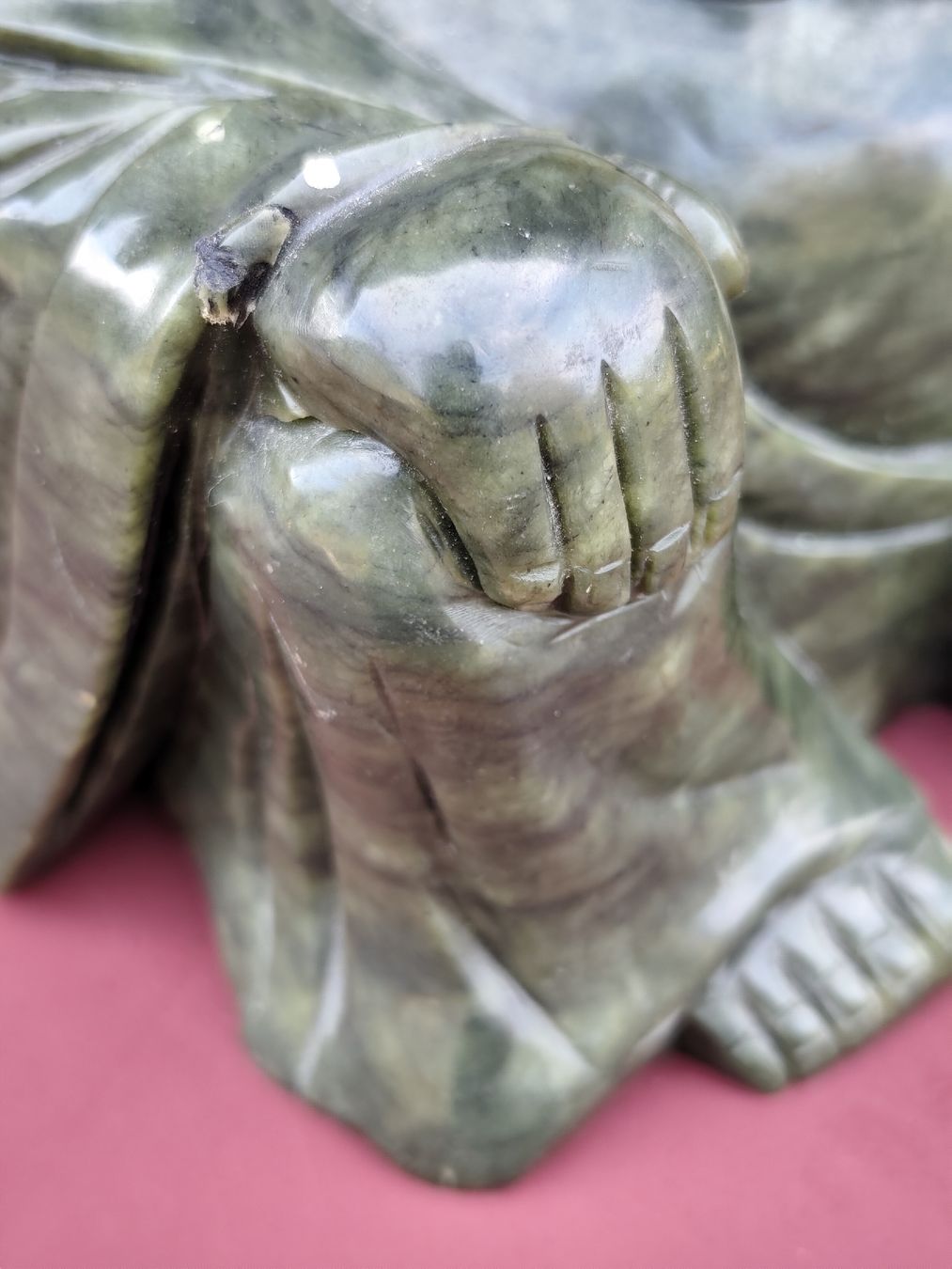 Sculture & Statue: Grosser Lachender Buddha /Jade – Usato da Zürich venduto da Top-Deal-Schweiz 2