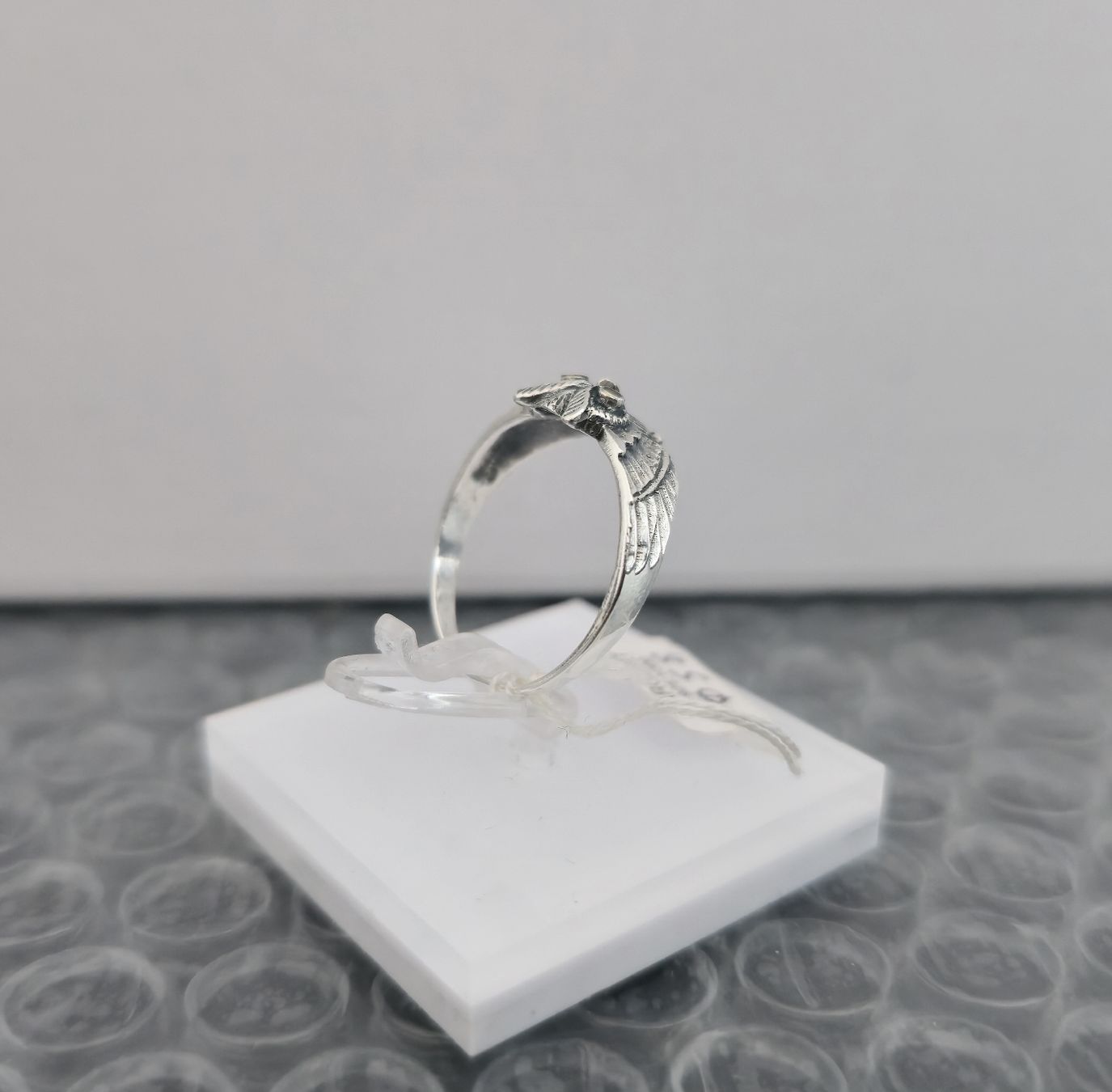 Ringe: Vintage Ring Styl Native "Silberne Eule"  925 Silber – Gebraucht aus Basel von ALEXANDER4056 4