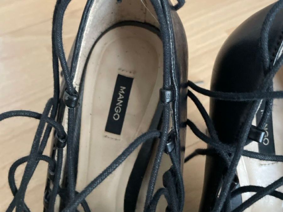 Mango Scarpe da donna: Decolleté nere con lacci, taglia 41 – Usato da Bellinzona venduto da remarema 5
