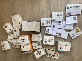 Über 2800 FDC Schweiz, mehrheitlich ab 60-er Jahre bis 2003