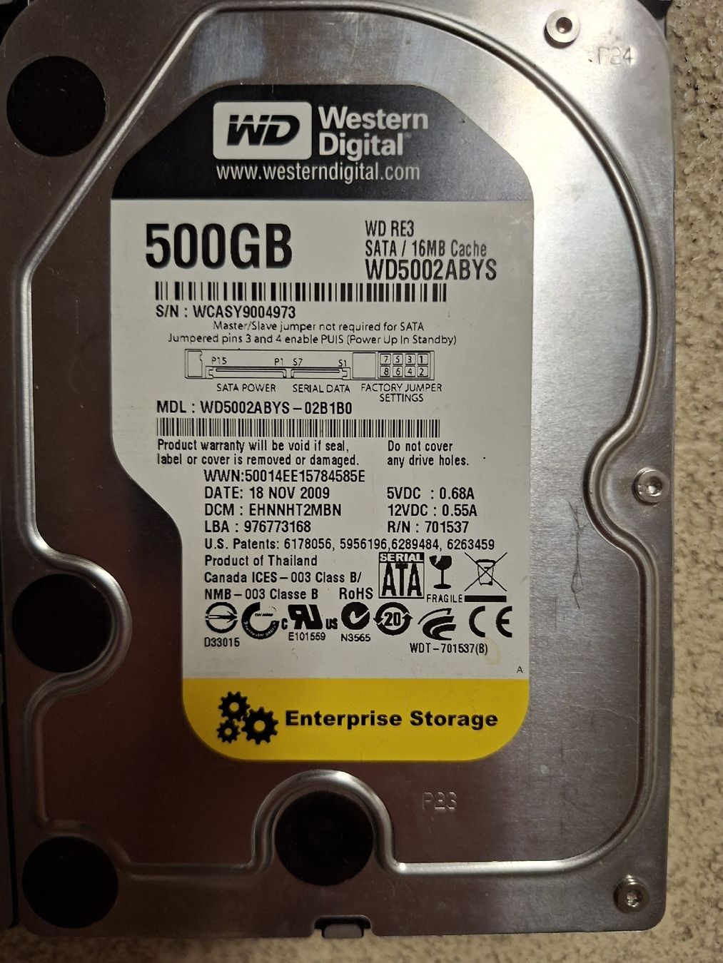 Western Digital Harddisks: 9 Stück WD Western Digital Festplatten – Gebraucht aus Willisau von mwi-dev 3