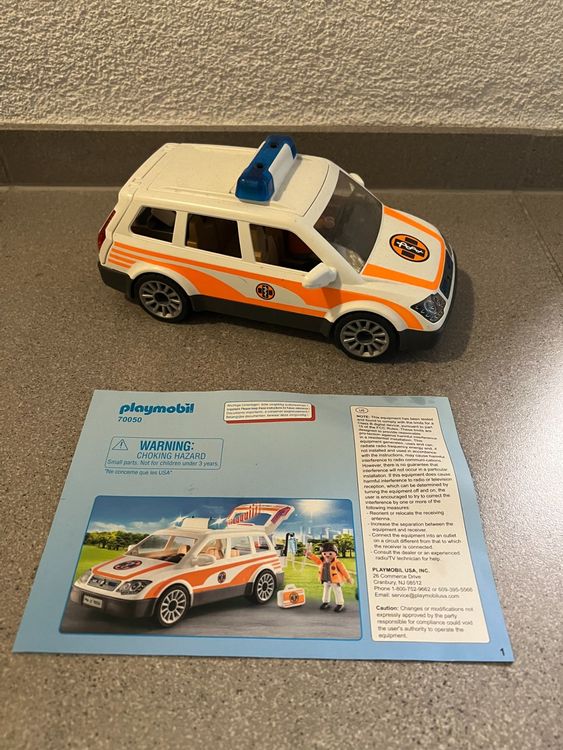 PLAYMOBIL City Life auto van de noodarts - 71037
