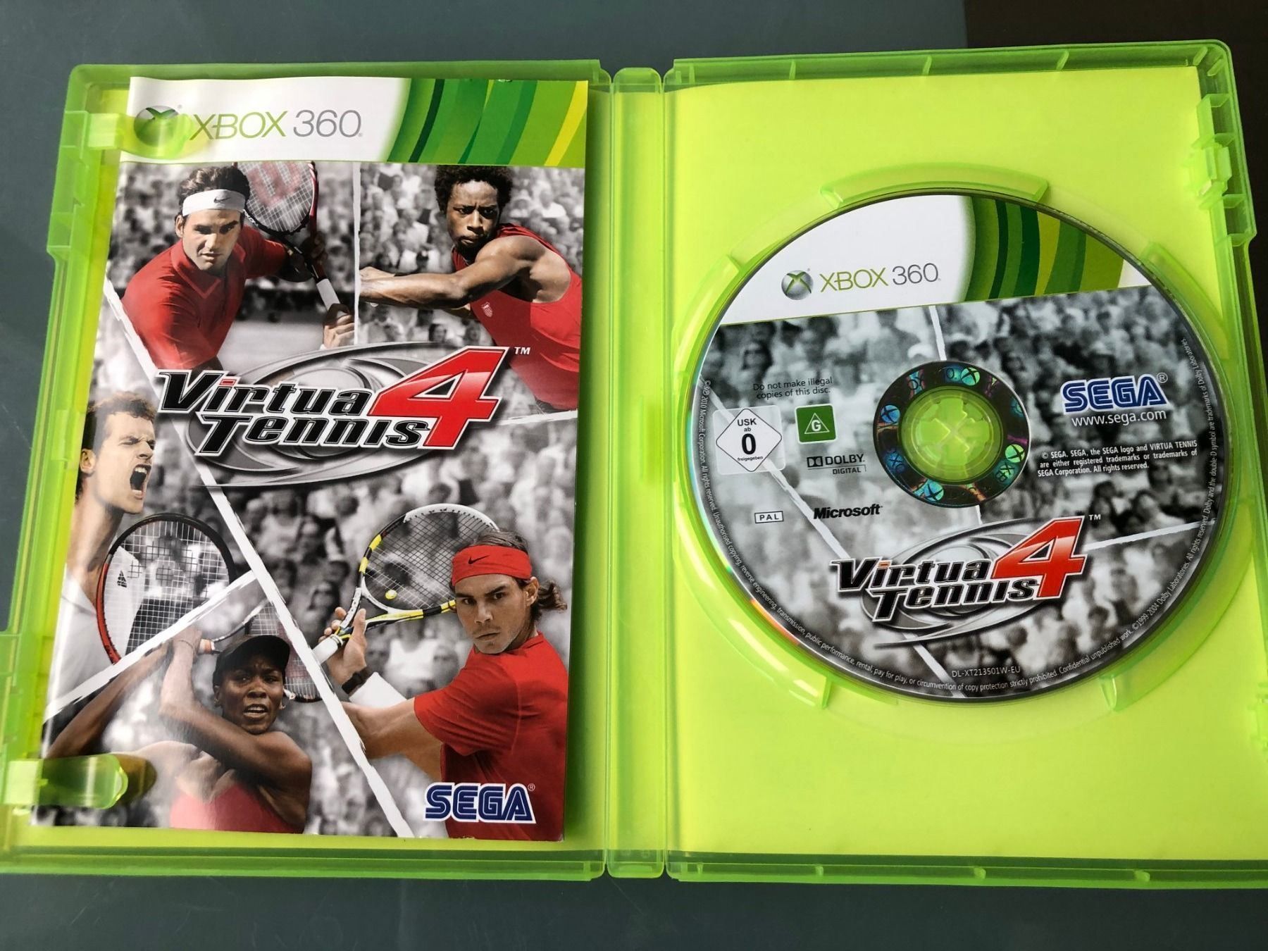 Microsoft Giochi: Xbox 360 Kinect Virtua Tennis 4 – Usato da Arisdorf venduto da comestibles 1