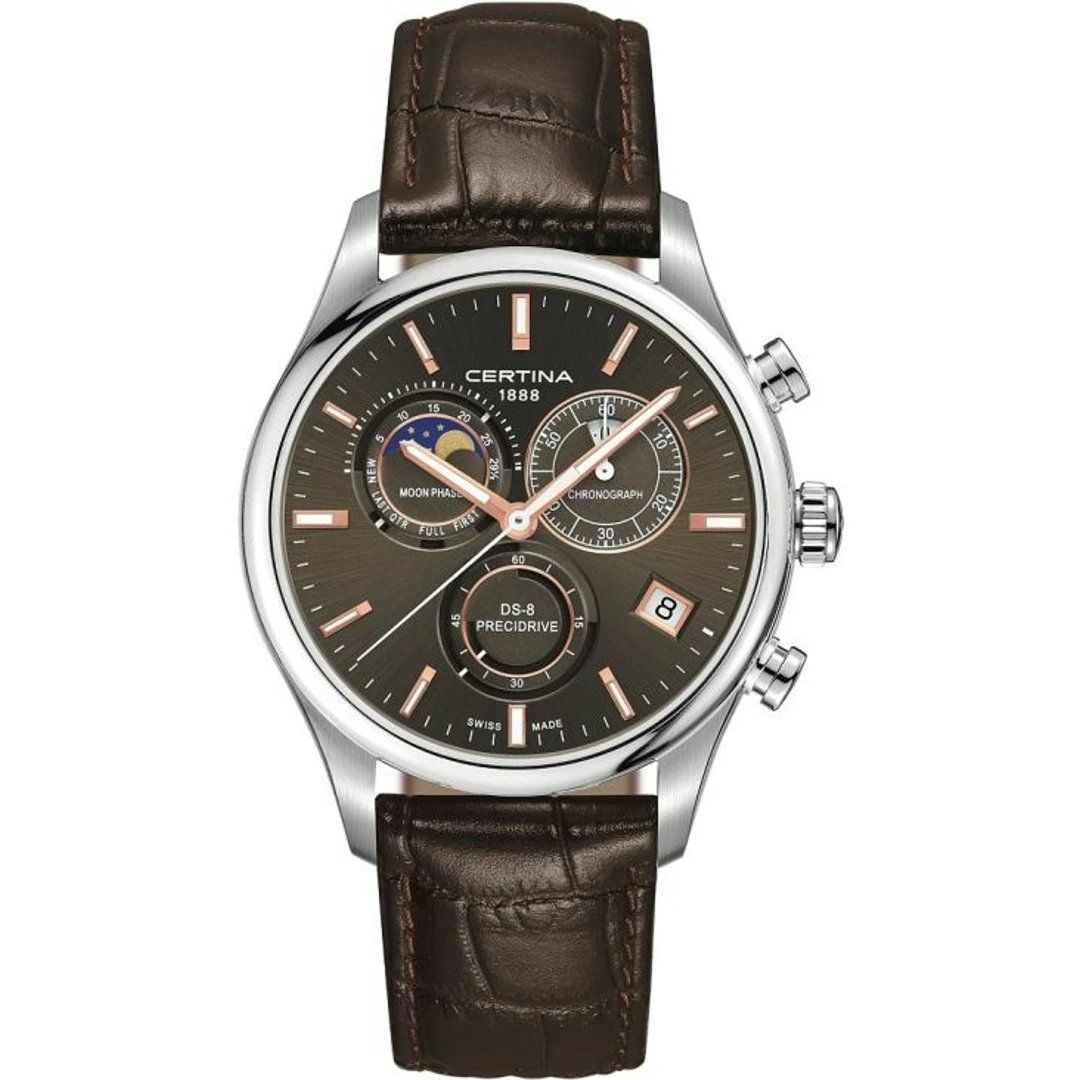 Certina Orologi: Certina Ds-8 Chronograph Moon Phase – Usato da Salez venduto da A.Kuli