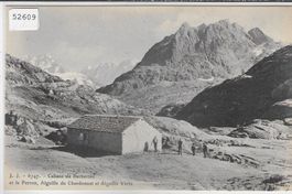 Cabane de Barberine et le Perron - animee