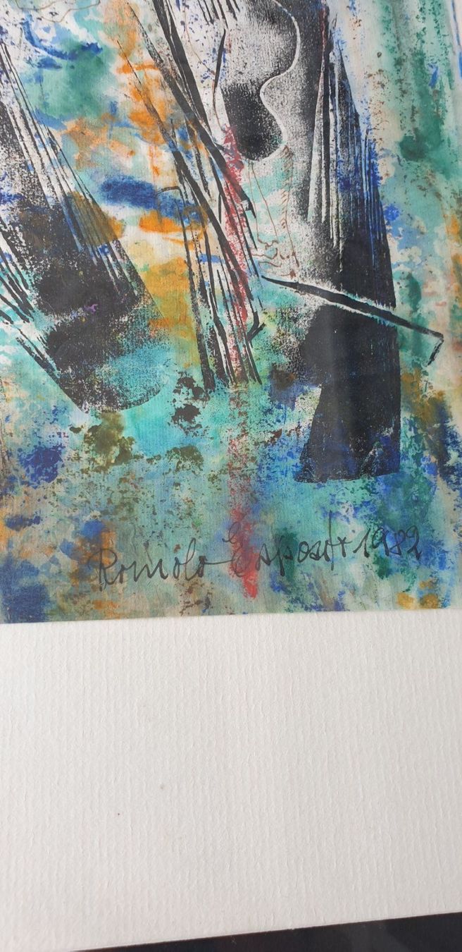 Dipinti: Aquarell Romolo Esposito 1982 – Usato da Emmen venduto da magelan 3