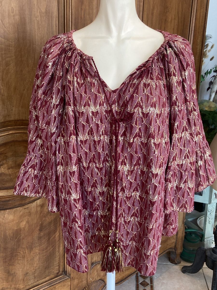 Mes Demoiselles Top: Blouse mes demoiselles taille 1 – Nuovo (secondo la descrizione) da St-Blaise venduto da Zobolo
