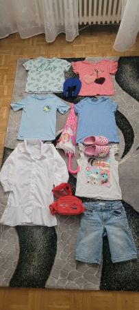 Lot de vêtements fille été 120/122 -