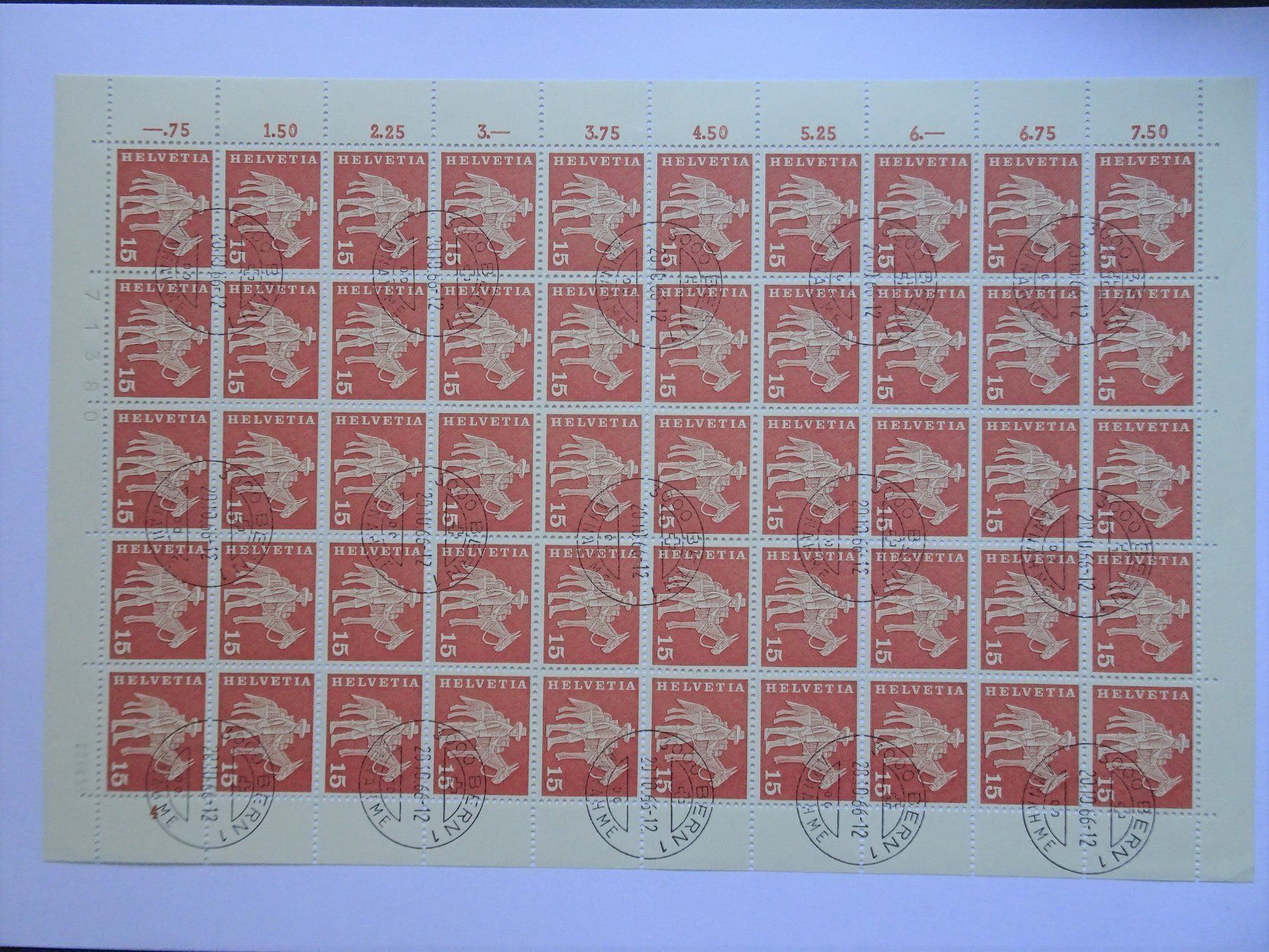 Alle Briefmarken: 1966 – Neu (gemäss Beschreibung) aus Aadorf von Chnorli-Furz
