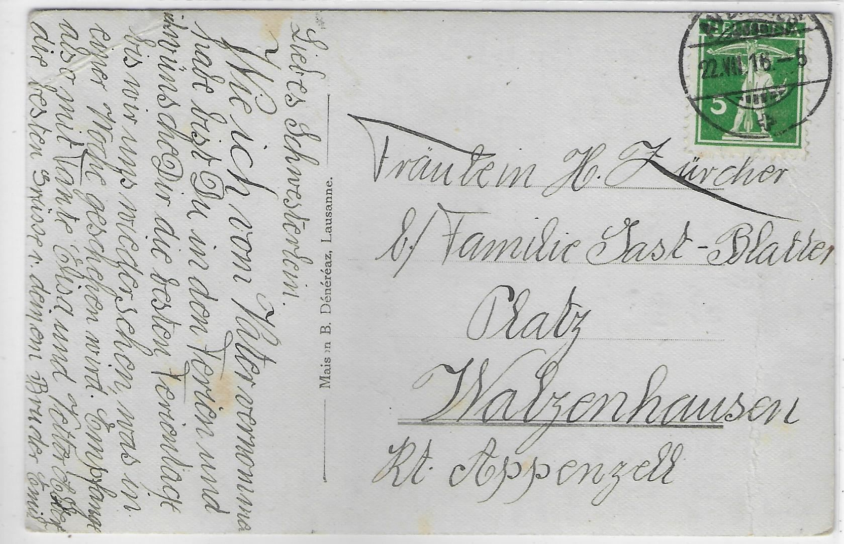 Cartes postales: Avanches - Vue generale – D'occasion à Ettingen par Kartenplanet 1
