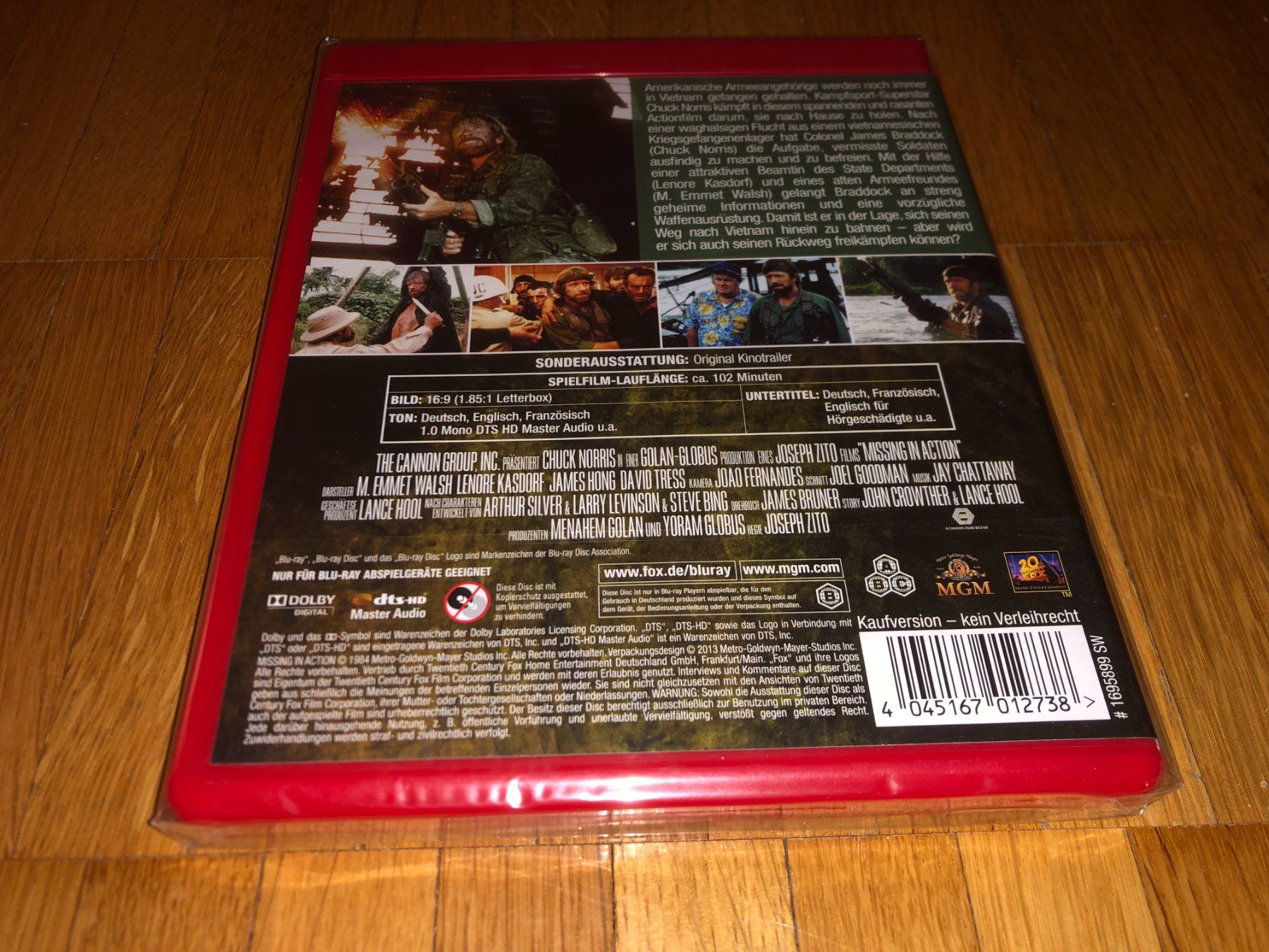Tutti i DVDs: Missing in Action - A - BLU-RAY - UNCUT – Nuovo e nell'imballaggio originale da Basel venduto da havsok 1