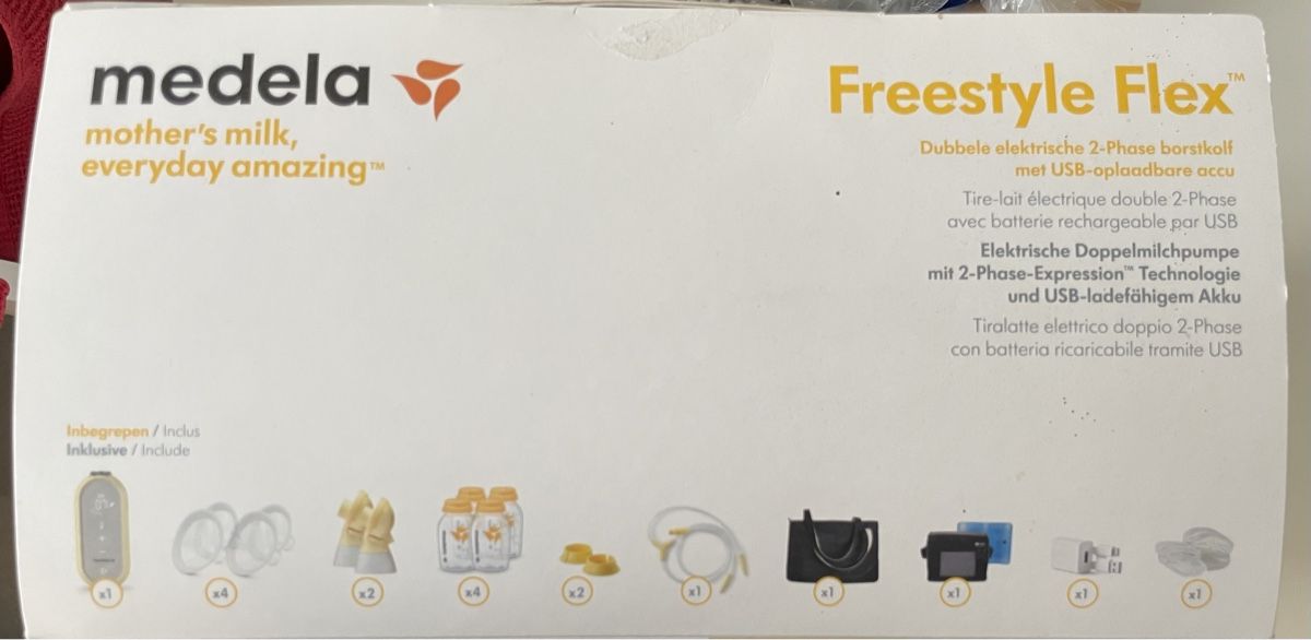 Medela Accessori per l’allattamento: Medela Freestyle Flex Doppelmilchpumpe – Nuovo (secondo la descrizione) da Bern venduto da TaBern 1
