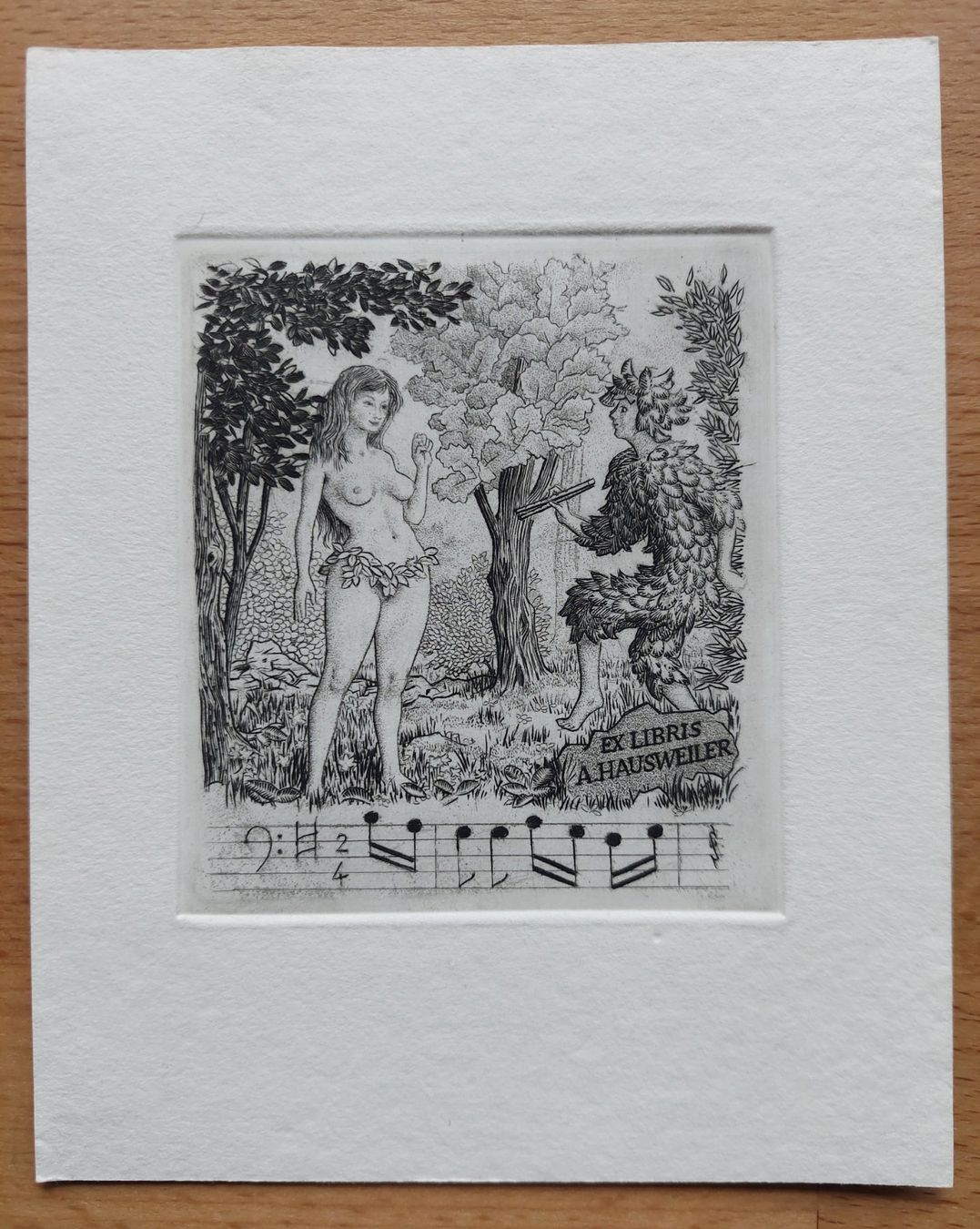 Gravures: Exlibris Mark Severin - Original Kupferstich Erotik – D'occasion à Obfelden par Exlibris-Art