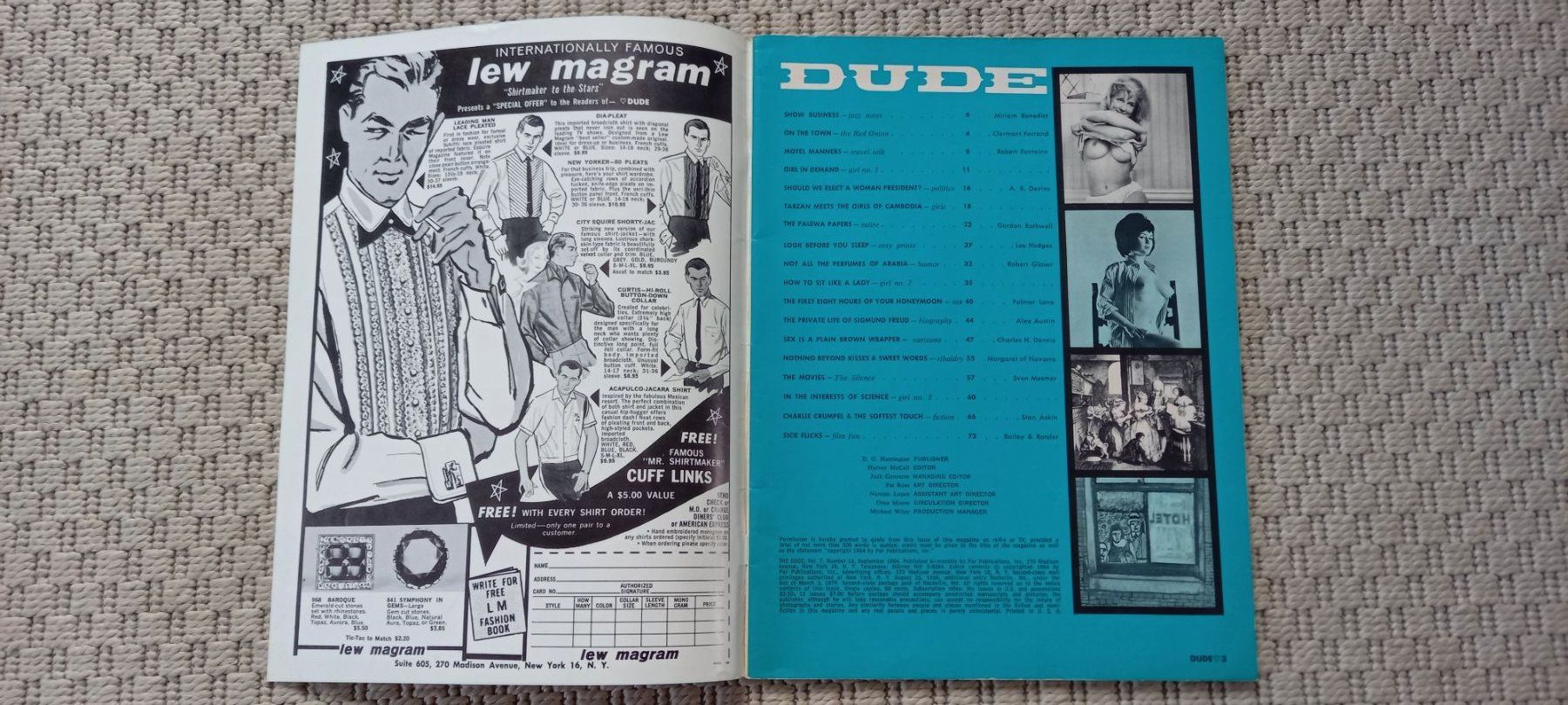Riviste & Magazine: DUDE männermagazin 1965 – Usato da Höri venduto da bsc_68fw 3