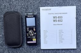 Digital Voice recorder von Olympus mit Manual und Hülle