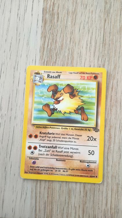 Rasaff - Dschungel - Pokemon (Gebraucht) in Subingen für CHF 2 – mit ...
