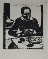 Robert Frank (1902-1975) - Der Kartoffelschäler