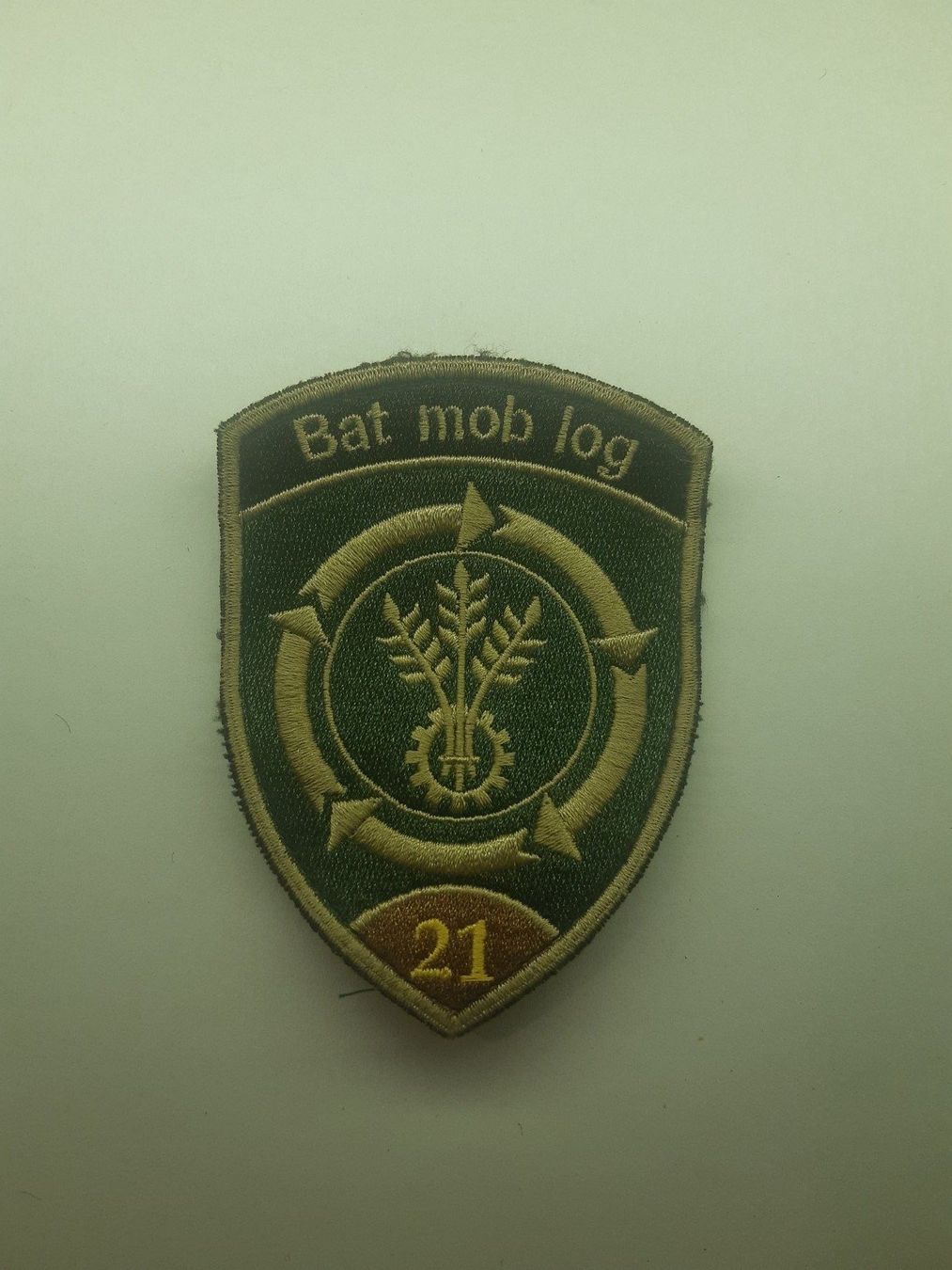 Schweizer Armee Placchette & Badge: BADGE ECUSSON MILITAIRE SUISSE BAT MOB LOG 21 – Nuovo (secondo la descrizione) da Domdidier venduto da baumeyer-seb