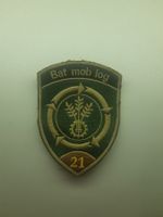 BADGE ECUSSON MILITAIRE SUISSE BAT MOB LOG 21