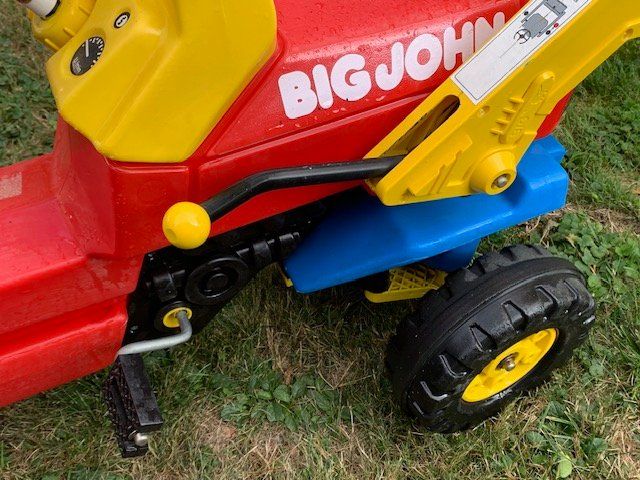 Big Fahrzeuge für Kinder: Spiel - Traktor mit Anhänger " BIG JOHN" – Gebraucht aus Gundetswil von Egro100 5