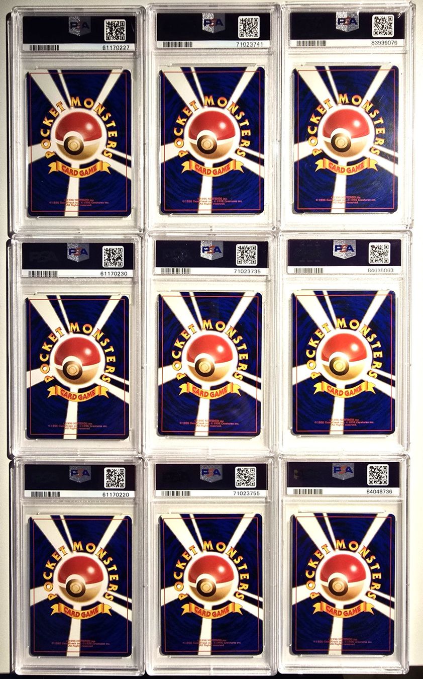 Pokémon Carte collezionabili: 1996 PSA 9 BASE SET CHARIZARD BLASTOISE VENUZAUR FULL EVOS – Usato da Genève venduto da swiss_pokevintage 1