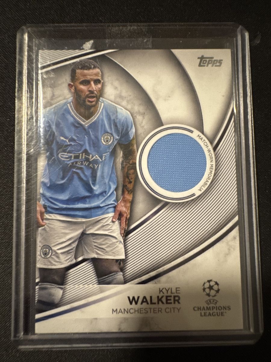 Topps Sammelbilder & Trading cards: Topps Kyle Walker mit Trikot – Neu (gemäss Beschreibung) aus Nendeln von sam_6ppz