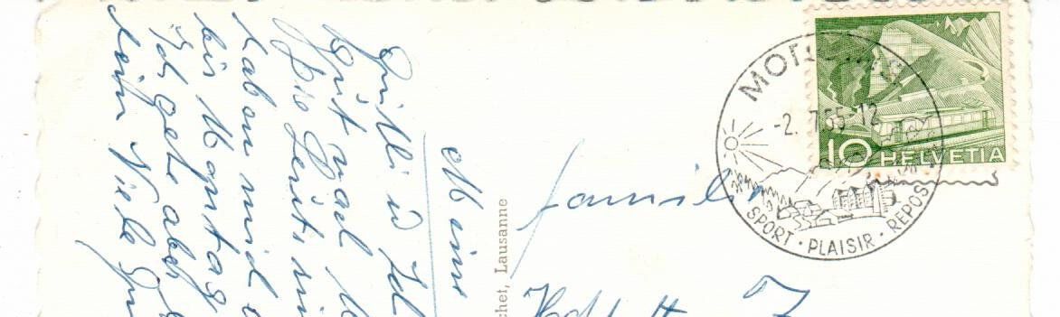 Cartes postales: Morgins – D'occasion à Wolhusen par Curver9 1