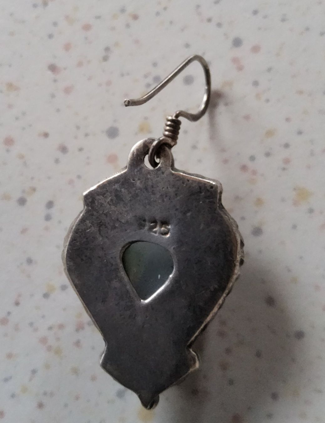 Orecchini pendenti & Orecchini a lobo: Silber Ohrhänger 925 mit hellblauem Stein – Usato da Diegten venduto da ayla2009 3