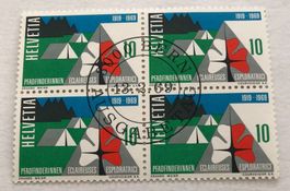 4 er Block Nr.461 mit Vollstempel Bern