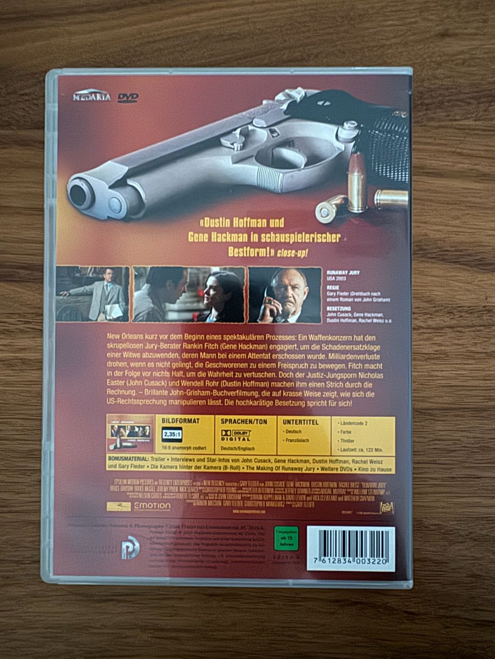 Tutti i DVDs: Runaway Jury - DVD – Usato da Winterthur venduto da Malve00 1