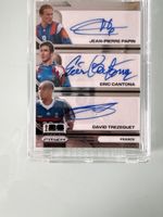 2026 Panini Prizm Papin/Eric Cantona/Trezeguet tripple auto