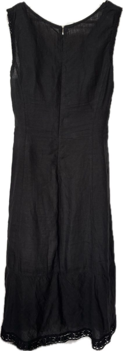 Marella Kleider: Robe lin Marella Sport, taille 36, noire – Gebraucht aus Dotzigen von SecondHandGems 1
