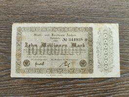 Deutschland Notgeld, Aachen 10'000'000 Mark 20.7.1923 !!!!