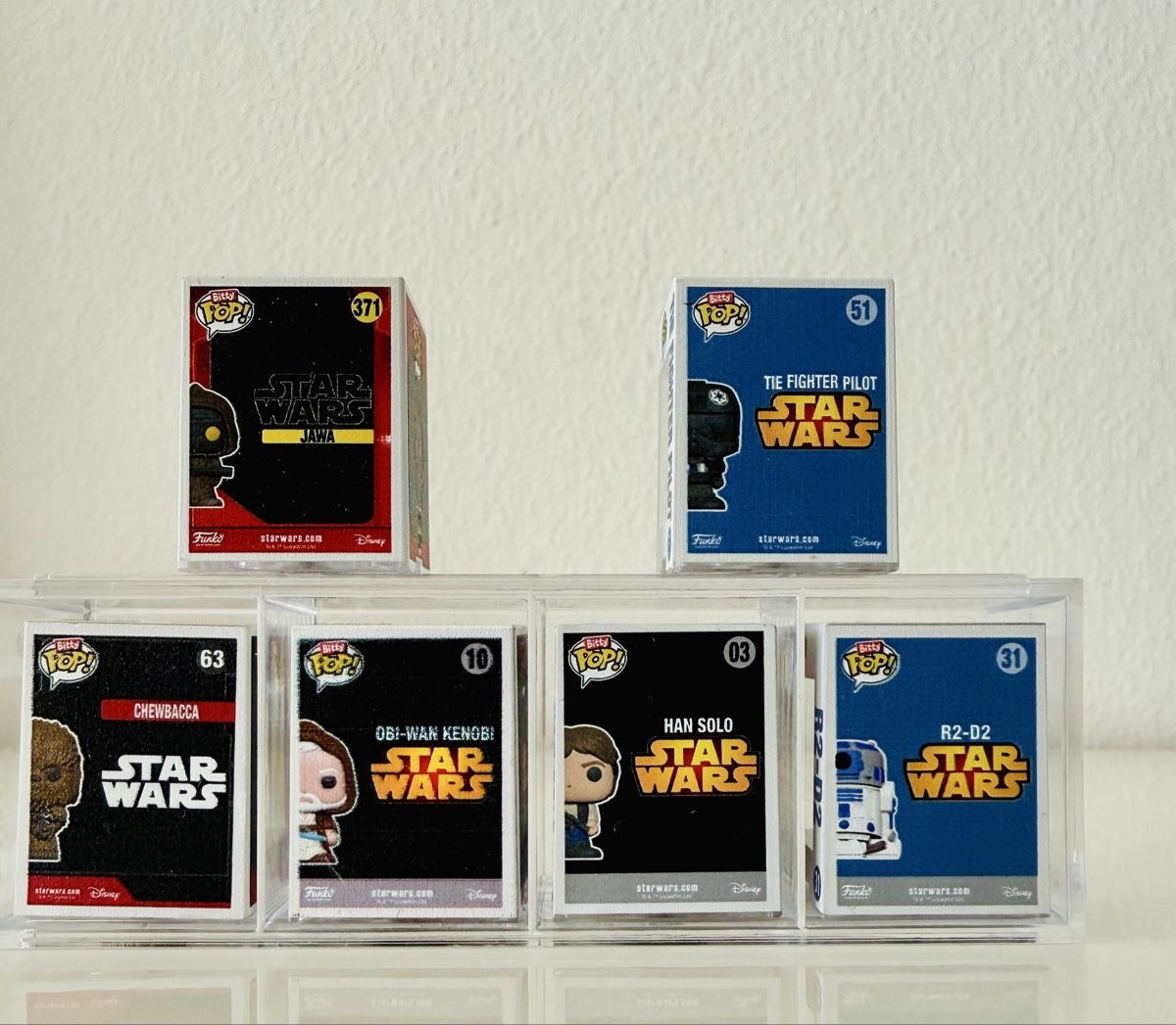 Funko Figuren: Funko Bitty Pop Star Wars Set 6 Figuren mit Display – Neu (gemäss Beschreibung) aus Altstätten SG von Tiptop90 1