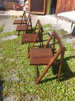 4x Stühle Aldo Jacober für Albert Bazzani