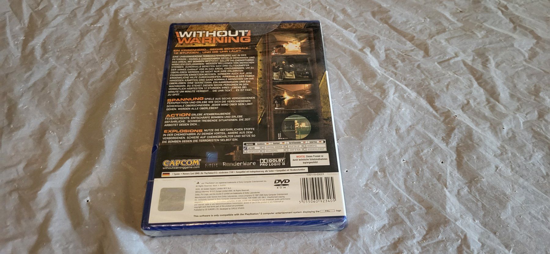 Giochi: Without Warning PS2 Original sealed – Nuovo e nell'imballaggio originale da Gretzenbach venduto da Uli1980 2