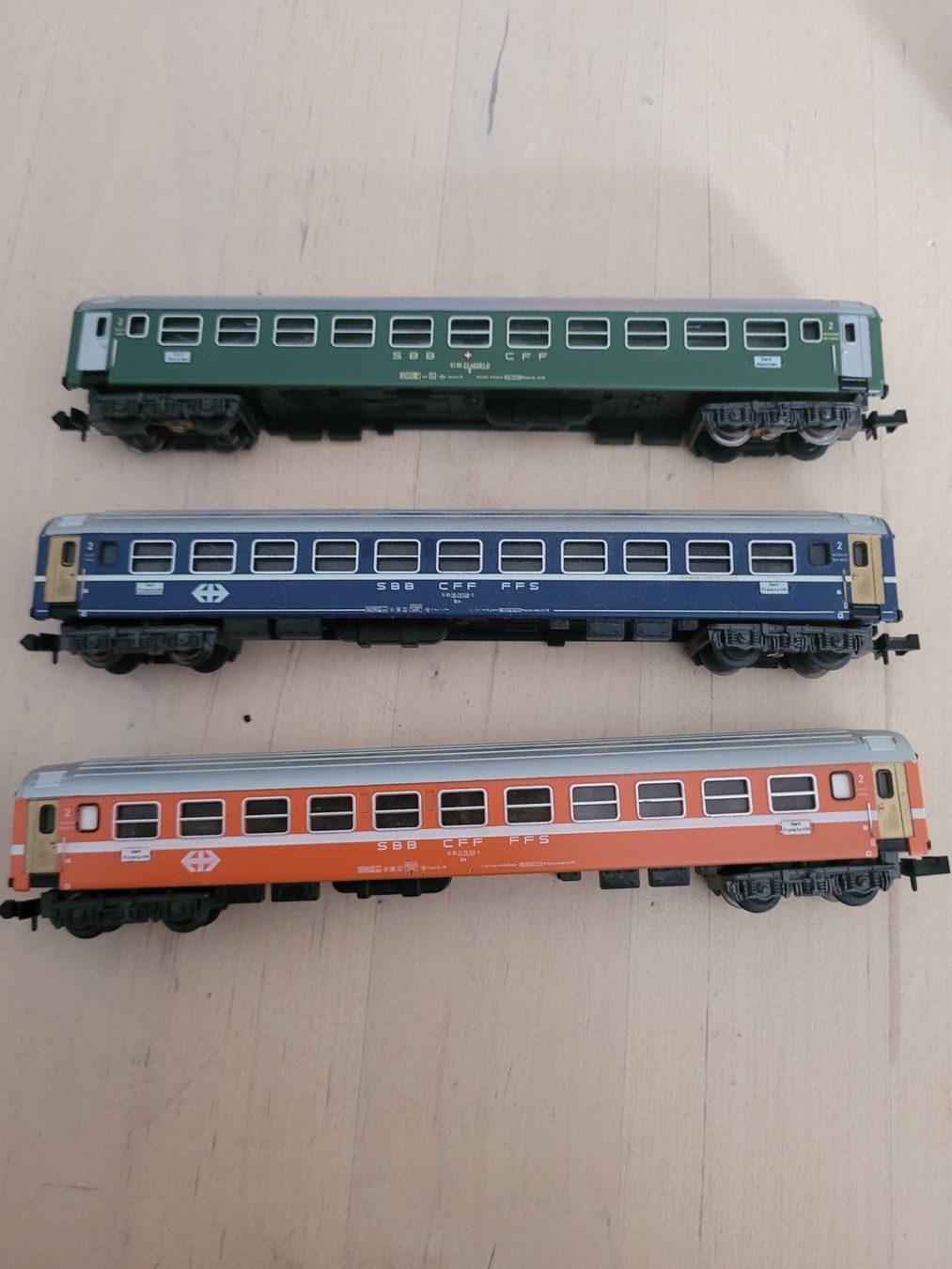 Trix Modellini di ferrovie: Eisenbahnwagen – Usato da Schwarzenburg venduto da Obofi
