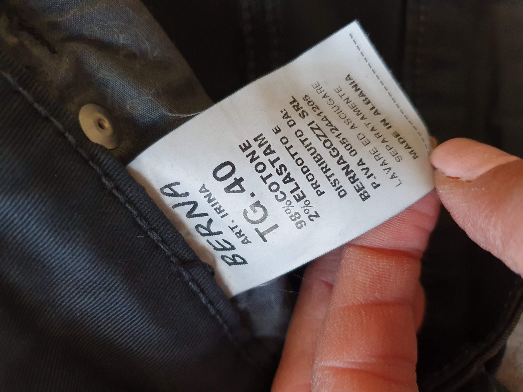 Hosen: neue original BERNA cargohose grau – Neu (gemäss Beschreibung) aus bellinzona von zeus6535 1