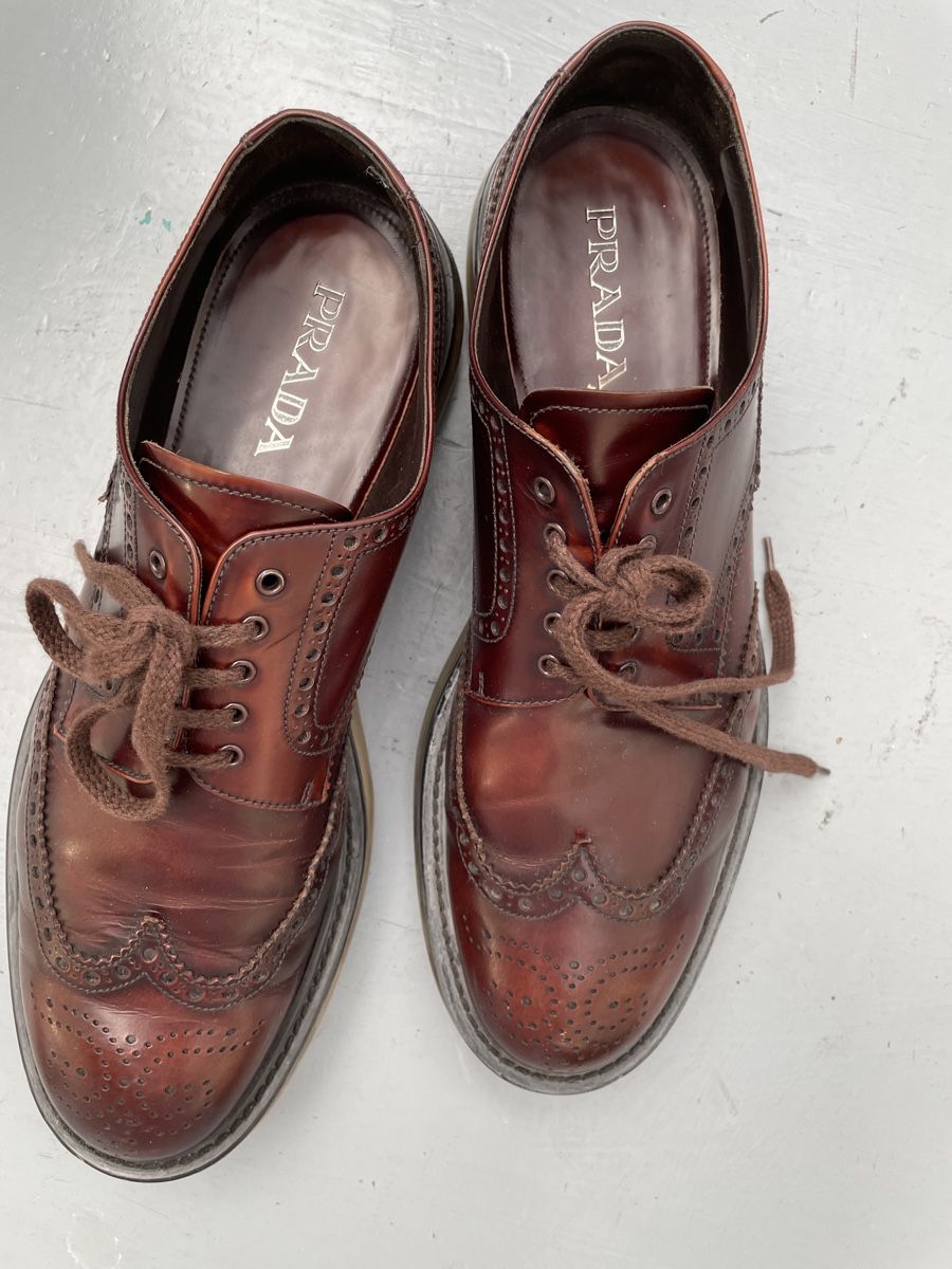 Prada Herrenschuhe: PRADA. Derby  Herrenschuhe 45 – Gebraucht aus Zürich von Danokiko 3