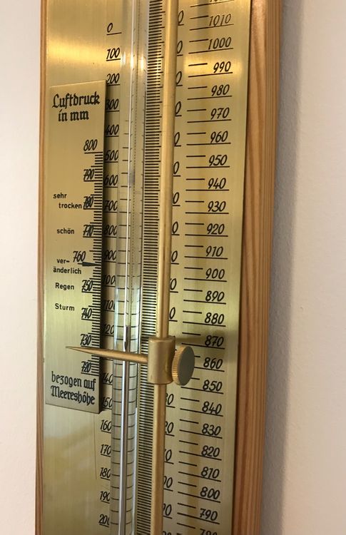 Torricelli Quecksilberbarometer