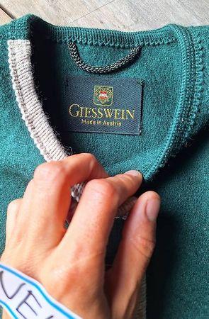 Giesswein Trachtenjacke, Kids Wolle, grün, Gr.6