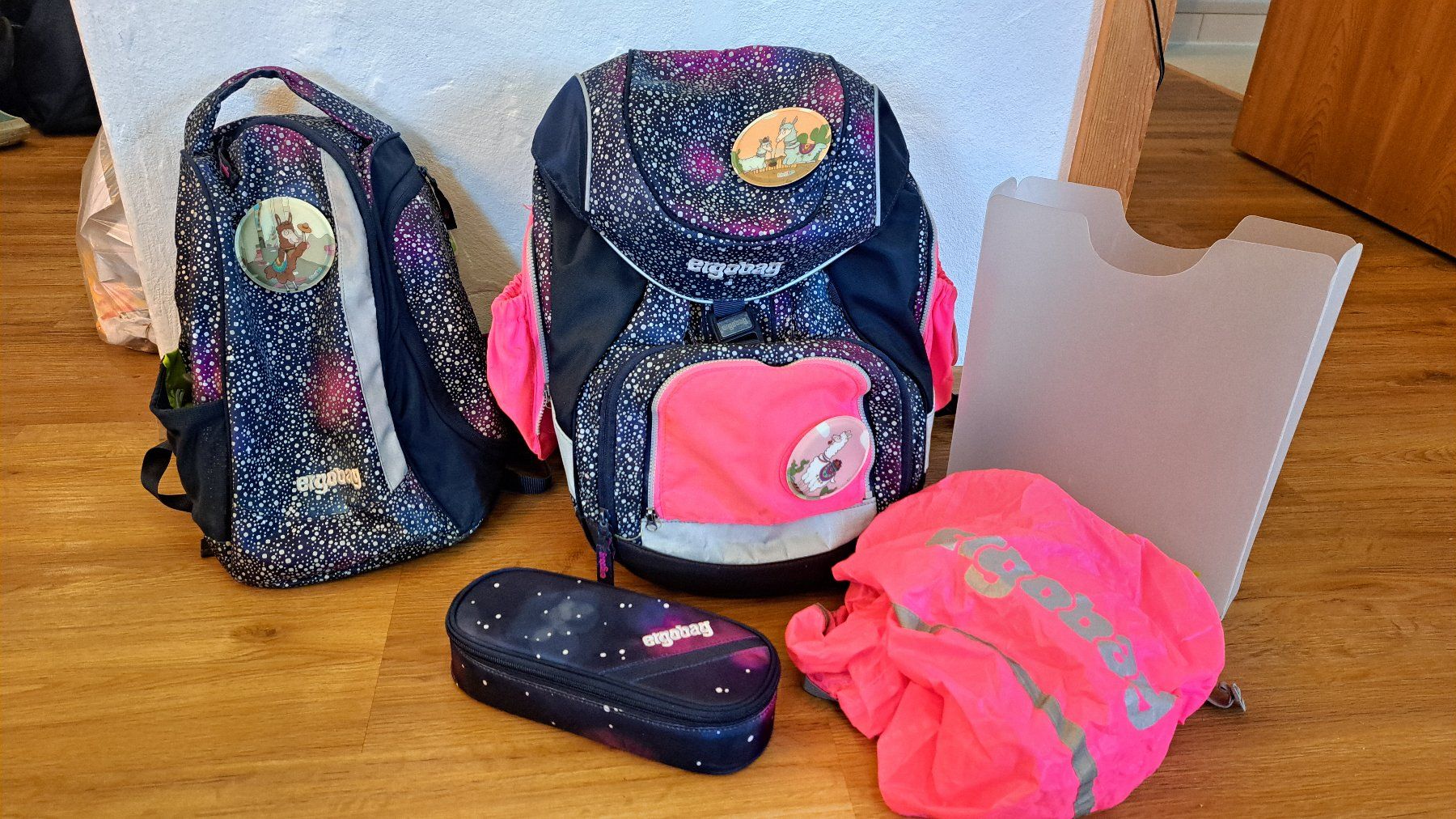 Ergobag Sacs & sacs à dos: Schulrucksack / Schulthek Ergobag mit viel Zubehör und Etuis – D'occasion à Romanshorn par H_meyer