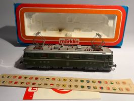 Märklin E-Lok SBB AE6/6 grün ZUG Metallgehäuse, AC Analog