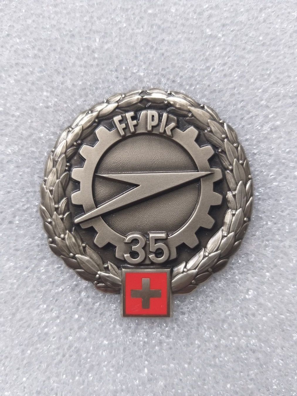 Placchette & Badge: Béretemblem FF PK 35 – Nuovo (secondo la descrizione) da Bauma venduto da SwissMilitaria