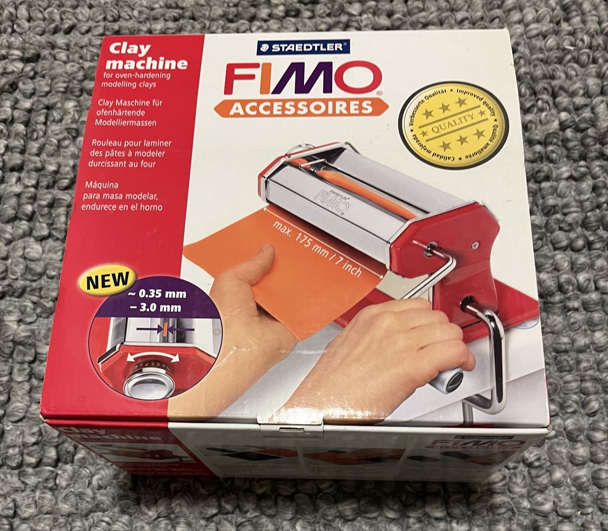Materiale per modellare: Fimo Clay Machine Staedtler Accessoires neuwertig – Nuovo e nell'imballaggio originale da Seon venduto da Sonnenblume95