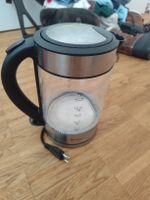 Wasserkocher Trisa Glas Edelstahl 1.7L gebraucht wie neu